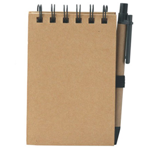 Recycle notebook with memo/ballpen PM 5875