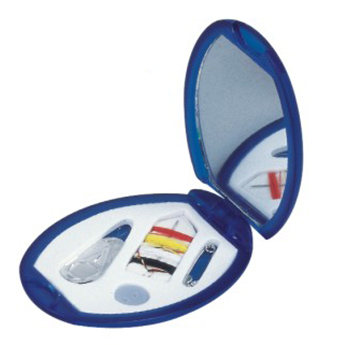 Fold-away sewing kits with mirror PM 2404