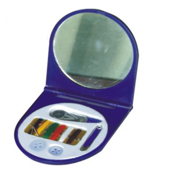 Fold-away sewing kits with mirror PM 2403