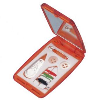 Fold-away sewing kits with mirror PM 2411