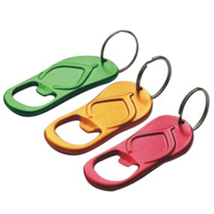 Metal key ring with bottle opener PM 0406