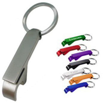 Metal key ring with bottle opener PM 4046