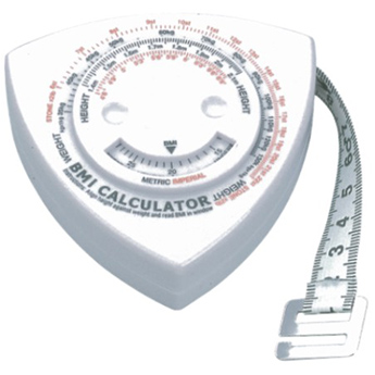 Triangle shape BMI tape measure PM 3212