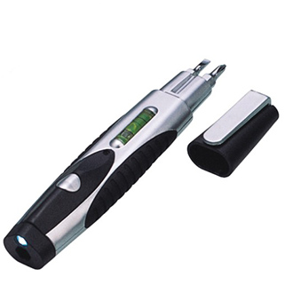 Tool pen with light/level PM 3508