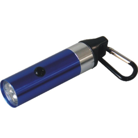 Metal flashlight with hook PM 02039A