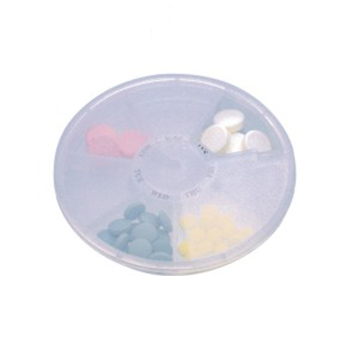 Round shape pill box PM 4307